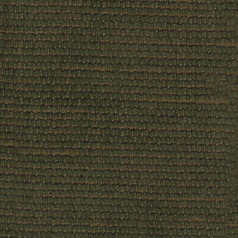 Olive-green fabric sample with horizontal ribbing, displaying a matte, textured weave and muted earthy tones; studio presentation.